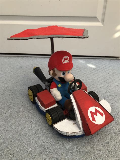 Mario Kart Cardboard Template